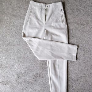 Cream Zara dress pants